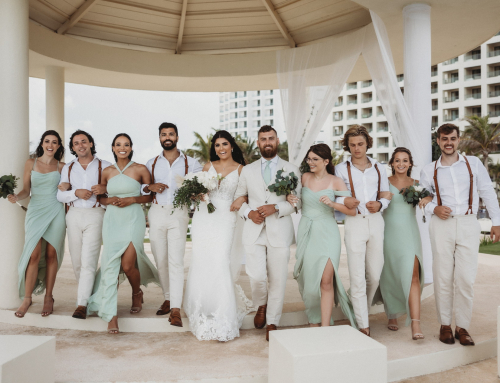 Hyatt Ziva Cancun Wedding // Natasha + Austins Destination Cliffside Wedding